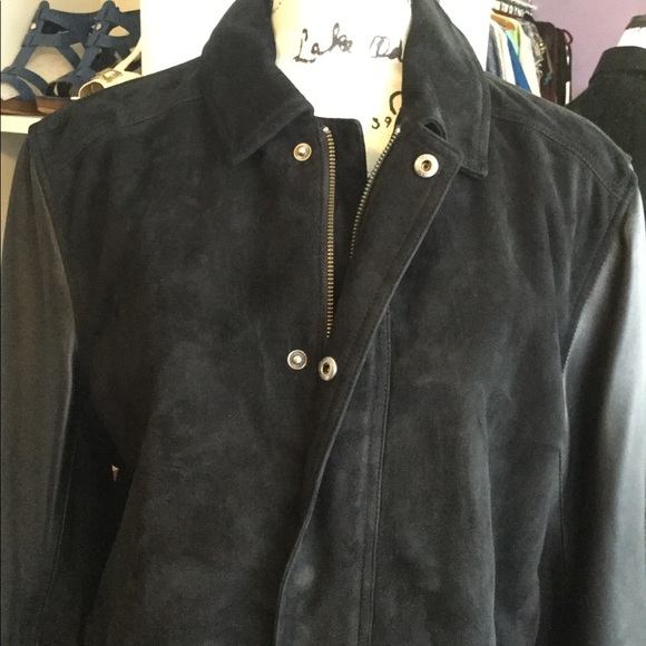 New Men’s Suede and Leather Jacket L - Picture 5 of 8